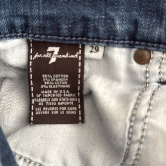 7 For All Mankind Dojo Jeans size 29 - Picture 8 of 8